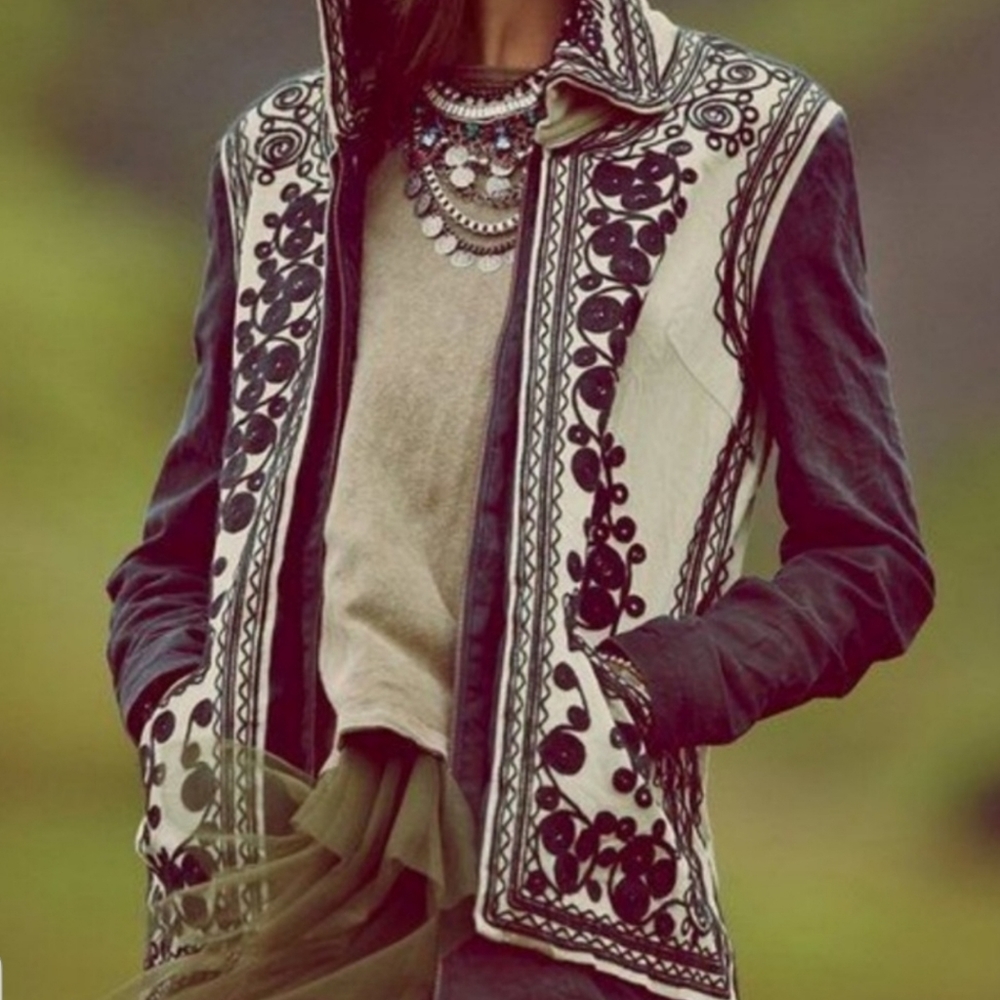 Free People Quilted Jacket